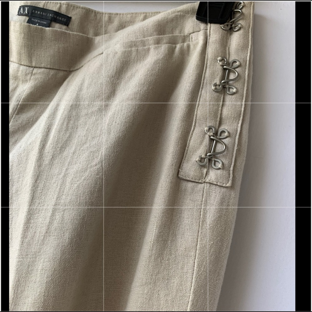 Linen Armani exchange pants! NEVER WORN